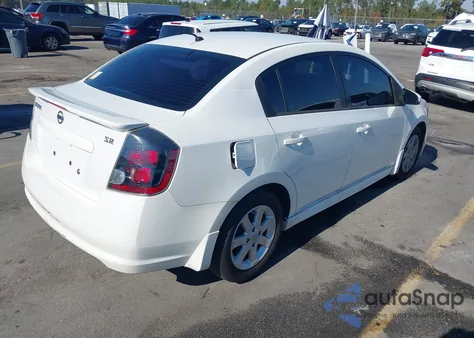 2012 Nissan Sentra 2.0 Sr из США, поврежденный, VIN 3N1AB6AP7CL769490